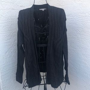 Gap Open front wool blend cardigan / sweater